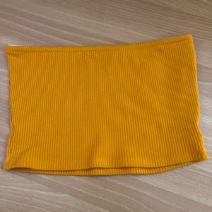 Mustard tube top